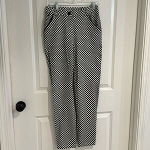 Betabrand Catstooth Dress Pant Yoga Pants